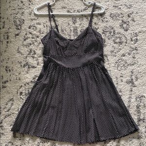 Like new - Express Polka Dot Skater Dress, size S